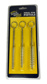 Tetra Gun Wire-Twist Brush Set 6" Long (3 pc - .22 Cal, 9mm, & .45 Cal.)